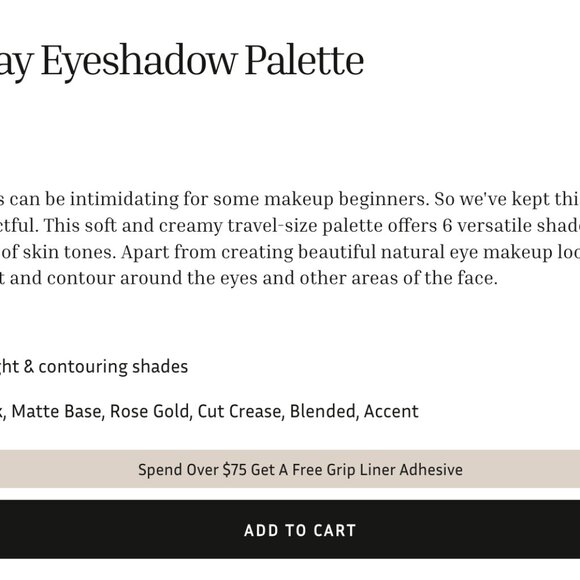 Lithe Beauty Night & Day Eyeshadow Palette - Picture 2 of 12